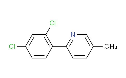 2-(2,4-Dichlorophenyl)-5-methylpyridine