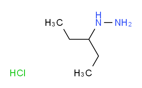 pentan-3-ylhydrazine hydrochloride