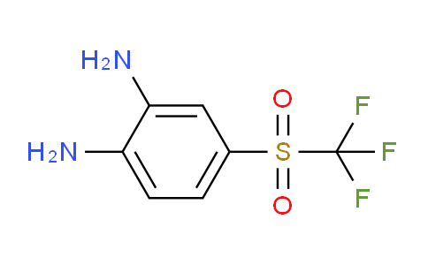 4-(trifluoromethylsulfonyl)benzene-1,2-diamine