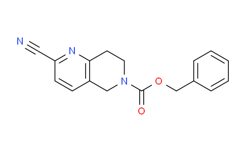 benzyl 2-cyano-7,8-dihydro-1,6-naphthyridine-6(5H)-carboxylate