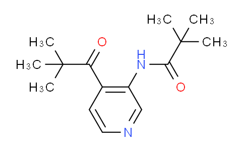 N-(4-(pivaloyl)pyridin-3-yl)pivalamide