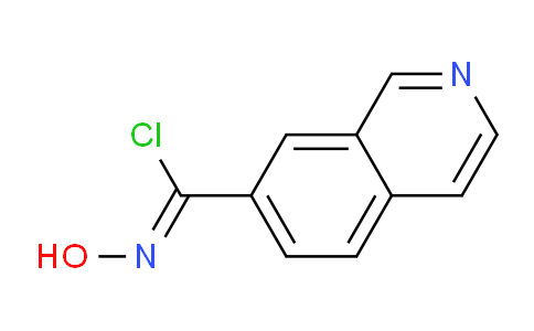 N-hydroxyisoquinoline-7-carbimidoyl chloride