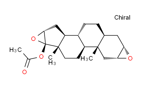Androstan-17-OL, 2,3:16,17-diepoxy-, 17-acetate, (2α,3α,5α,16α,17β)-