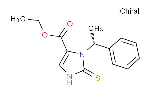 R-(+)-1-(Α-甲基芐基)咪唑-2-巰基-5-甲酸乙酯