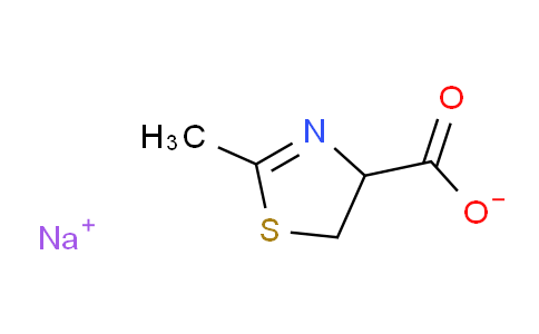 4,5-二氫-2-甲基-4-噻唑羧酸鈉鹽