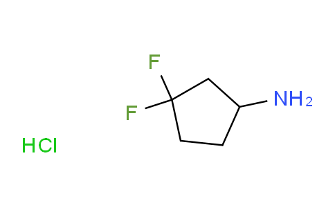 3,3-Difluorocyclopentanamine hcl