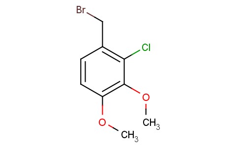 1-(Bromomethyl)-2-chloro-3,4-bis(methyloxy)benzene