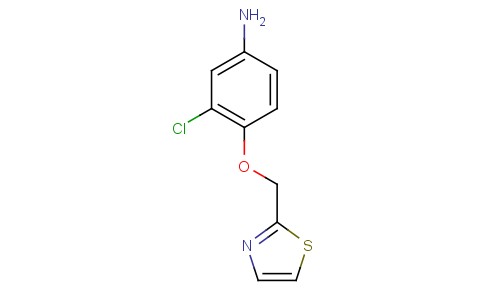 3-Chloro-4-(1,3-thiazol-2-ylmethoxy)aniline