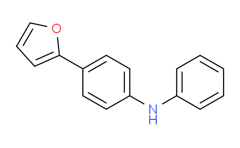 Benzenamine, 4-(2-furanyl)-N-phenyl-