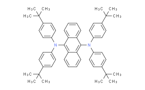 N9,N9,N10,N10-Tetrakis(4-(tert-butyl)phenyl)anthracene-9,10-diamine