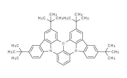Indolo[3,2,1-de]indolo[3',2',1':8,1][1,4]benzazaborino[2,3,4-kl]phenazaborine, 2,5,15,18-tetrakis(1,1-dimethylethyl)-
