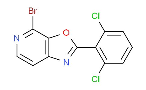 Oxazolo[5,4-c]pyridine, 4-broMo-2-(2,6-dichlorophenyl)-