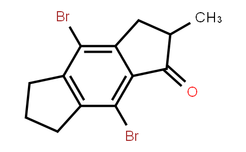 4,8-Dibromo-3,5,6,7-tetrahydro-2-methyl-s-indacen-1(2H)-one