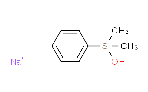 Dimethylphenylsilanol sodium salt