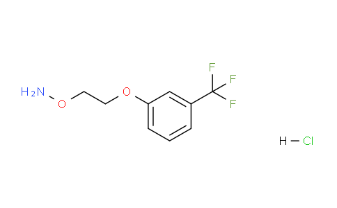 O-{2-[3-(Trifluoromethyl)phenoxy]ethyl}hydroxylaminehydrochloride