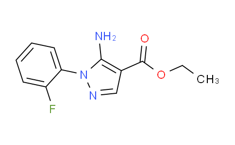 ETHYL 5-AMINO-1-(2-FLUOROPHENYL)-1H-PYRAZOLE-4-CARBOXYLATE