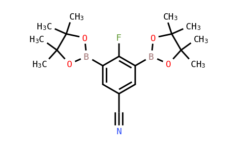 4-氟-3,5-双（4,4,5,5-四甲基-1,3,2-二氧杂硼烷-2-基）苯甲腈
