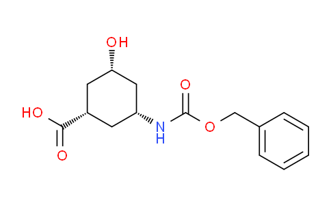 rel-(1S,3R,5S)-3-{[(芐氧基)羰基]氨基}-5-羥基環(huán)己烷-1-羧酸