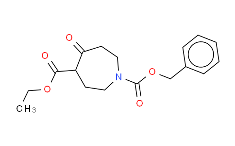 1-benzyl 4-ethyl 5-oxoazepane-1,4-dicarboxylate