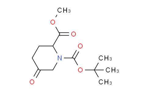 O1-tert-butyl O2-methyl 5-oxopiperidine-1,2-dicarboxylate