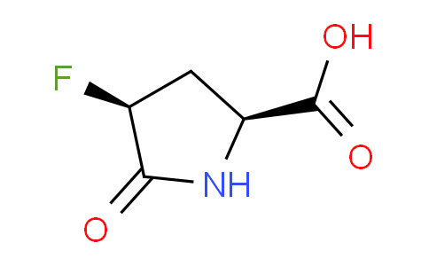 cis-4-fluoro-5-oxopyrrolidine-2-carboxylic acid