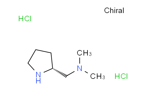 N,N-dimethyl-1-[(2R)-pyrrolidin-2-yl]methanamine;dihydrochloride