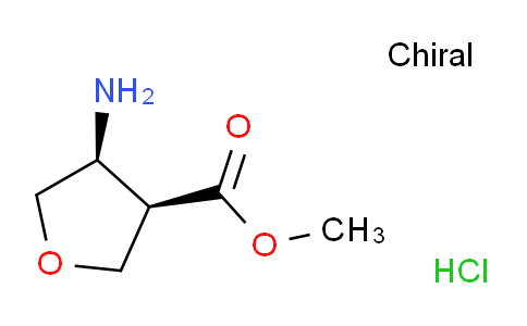methyl cis-4-aminotetrahydrofuran-3-carboxylate;hydrochloride