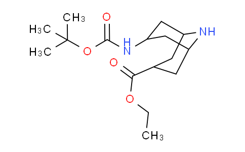 ethyl 7-(boc-amino)-9-azabicyclo[3.3.1]nonane-3-carboxylate