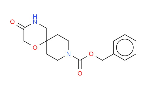 苯甲基 3-氧亞基-1-氧雜-4,9-二氮雜螺[5.5]十一烷-9-甲酸基酯
