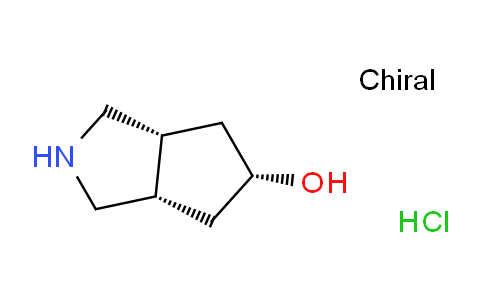 rel-(3aR,5r,6aS)-octahydrocyclopenta[c]pyrrol-5-ol;hydrochloride