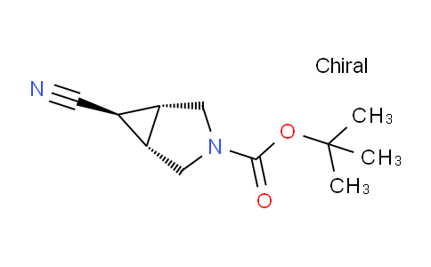 tert-butyl rel-(1R,5S,6r)-6-cyano-3-azabicyclo[3.1.0]hexane-3-carboxylate
