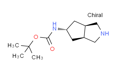 tert-butyl N-[rel-(3aR,5s,6aS)-1,2,3,3a,4,5,6,6a-octahydrocyclopenta[c]pyrrol-5-yl]carbamate