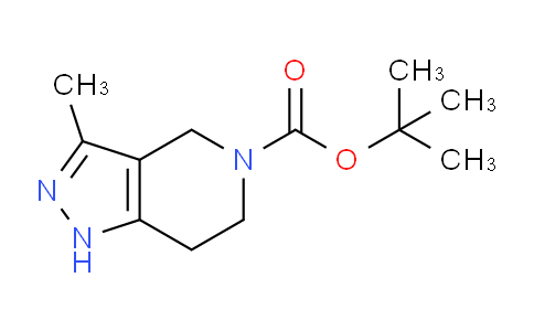 tert-butyl 3-methyl-1H,4H,5H,6H,7H-pyrazolo[4,3-c]pyridine-5-carboxylate