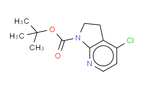 tert-butyl 4-chloro-1H,2H,3H-pyrrolo[2,3-b]pyridine-1-carboxylate