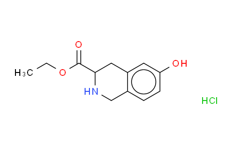 ethyl 6-hydroxy-1,2,3,4-tetrahydroisoquinoline-3-carboxylate hydrochloride