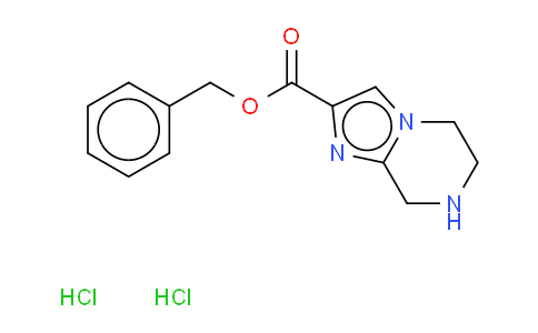 芐基5H，6H，7H，8H-咪唑并[1,2-a]吡嗪-2-羧酸乙酯二鹽酸鹽