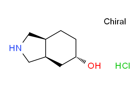 rel-(3aR,5S,7aS)-2,3,3a,4,5,6,7,7a-八氫-1H-異吲哚-5-醇鹽酸鹽