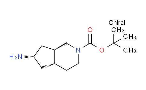 叔-丁基 (4aR,6S,7aS)-rel-6-氨基-八氫-1H-環(huán)戊二烯并[c]吡啶-2-甲酸基酯