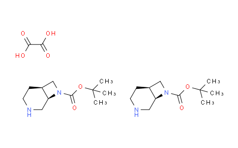 叔-丁基順-3,8-二氮雜二環(huán)[4.2.0]辛烷-8-甲酸基酯半草酸酯