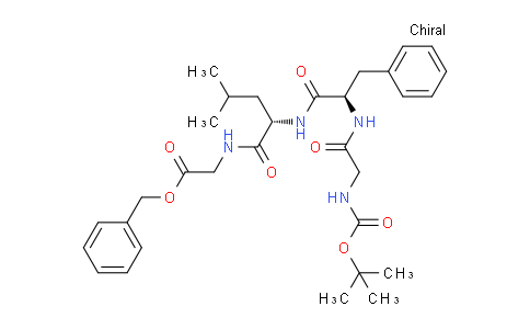 苯甲基 2-[(2S)-2-[(2R)-2-(2-{[(叔-丁氧基)羰基]氨基}乙酰氨基)-3-苯基丙酰氨基]-4-甲基戊酰氨基]醋酸鹽