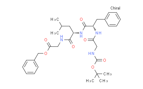 benzyl 2-[[(2S)-2-[[(2S)-2-[[2-(tert-butoxycarbonylamino)acetyl]amino]-3-phenyl-propanoyl]amino]-4-methyl-pentanoyl]amino]acetate