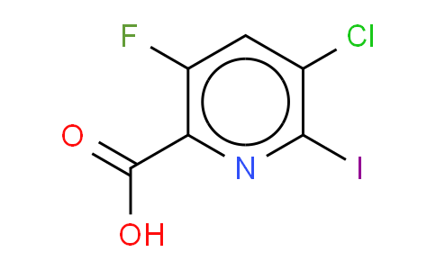 5-chloro-3-fluoro-6-iodopyridine-2-carboxylic acid