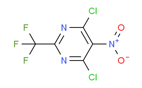 4,6-dichloro-5-nitro-2-(trifluoromethyl)pyrimidine