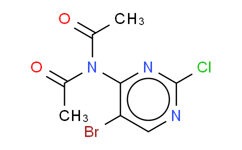 N-acetyl-N-(5-bromo-2-chloropyrimidin-4-yl)acetamide