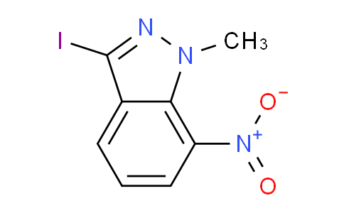 3-iodo-1-methyl-7-nitro-indazole