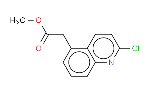 methyl 2-(2-chloroquinolin-5-yl)acetate