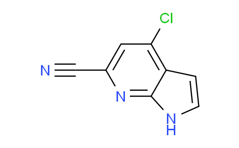 4-chloro-1H-pyrrolo[2,3-b]pyridine-6-carbonitrile