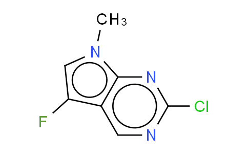 2-chloro-5-fluoro-7-methyl-pyrrolo[2,3-d]pyrimidine