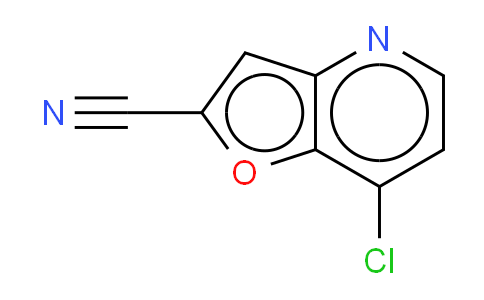 7-chlorofuro[3,2-b]pyridine-2-carbonitrile