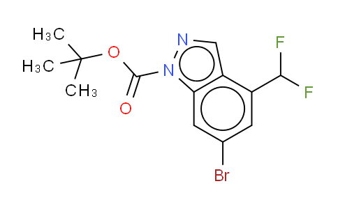 叔-丁基 6-溴-4-(二氟甲基)-1H-吲唑-1-甲酸基酯
